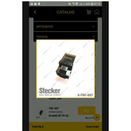 Flasher sen sein KIJANG KAPSUL 7K stecker