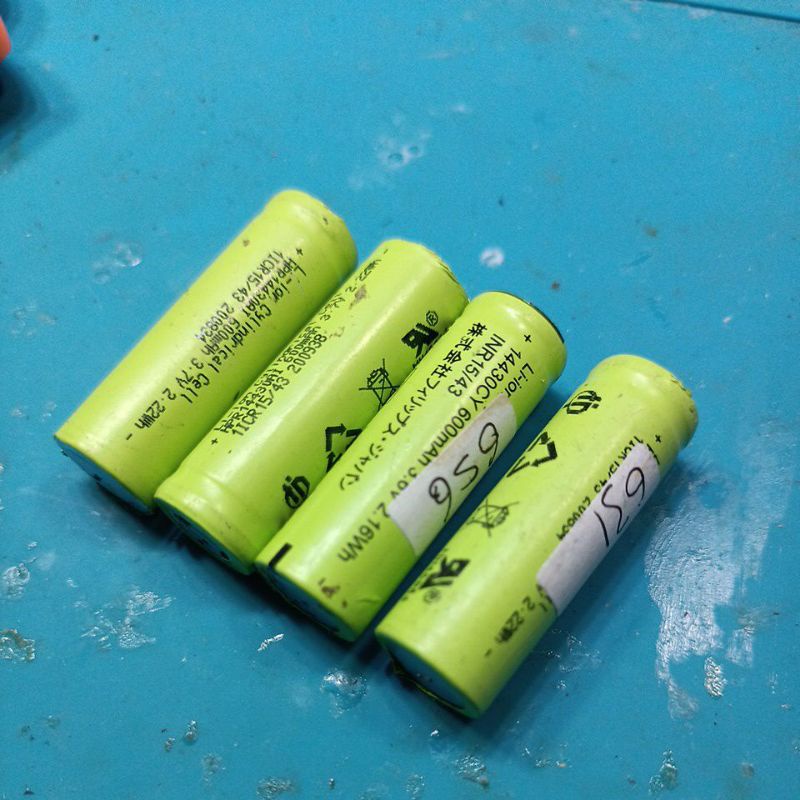 Baterai 14430 600mah