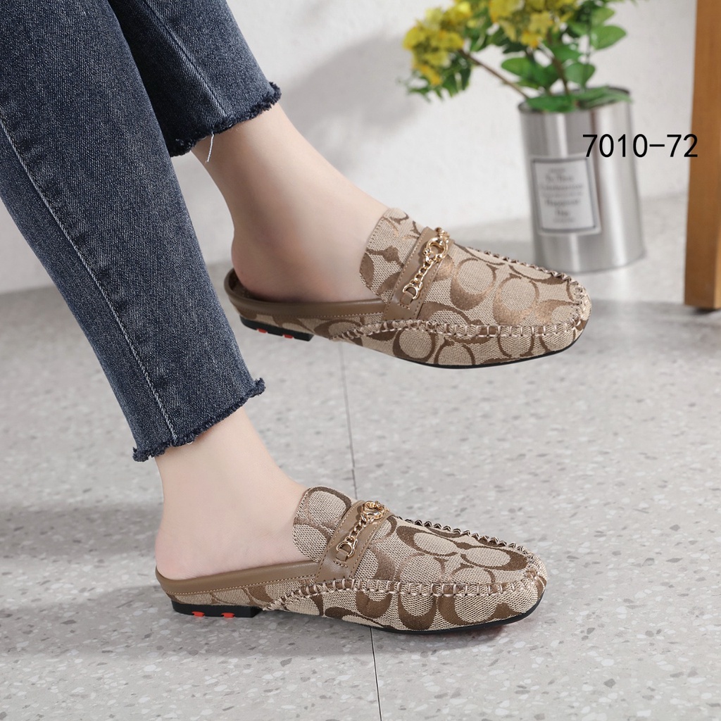 COA Canvas Flat Mules #7010-72