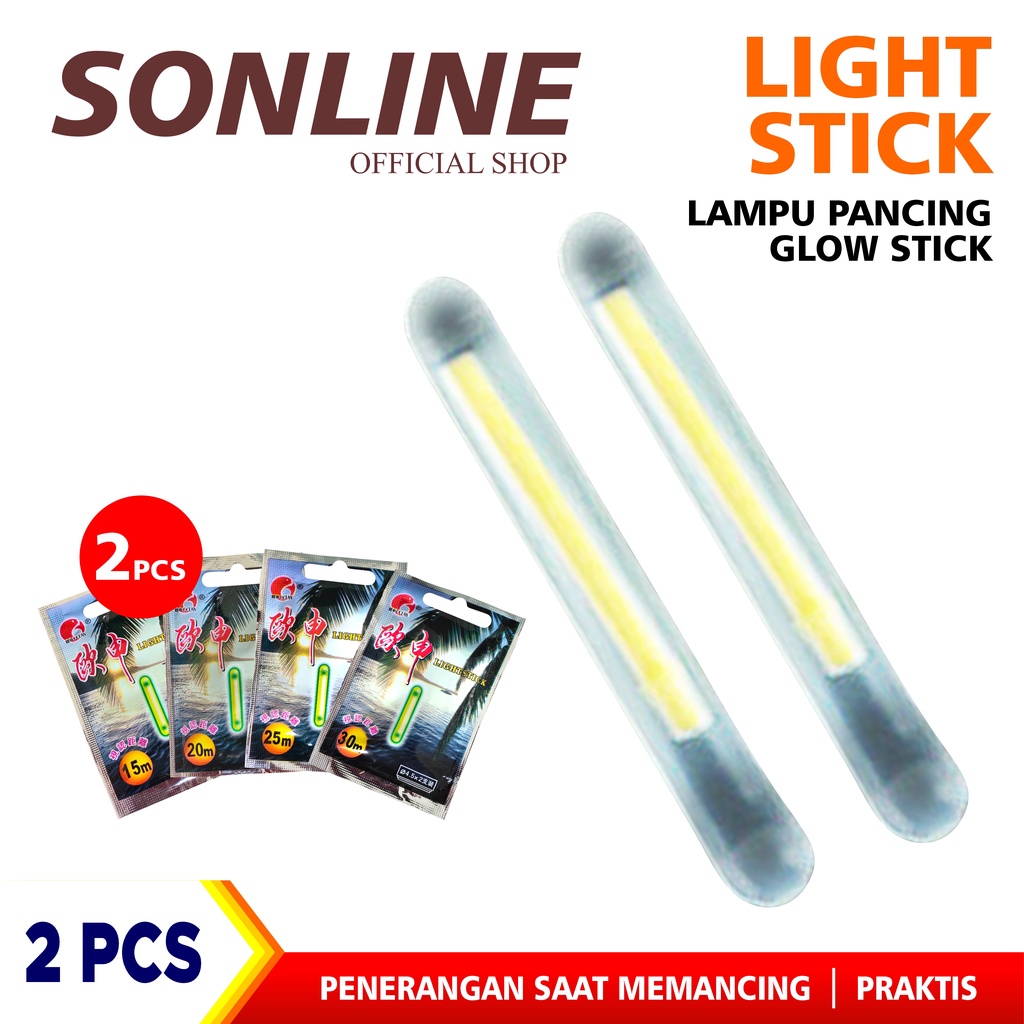 SONLINE Starlite pancing lampu jarak penglihatan 15m 20m 25m dan 30m