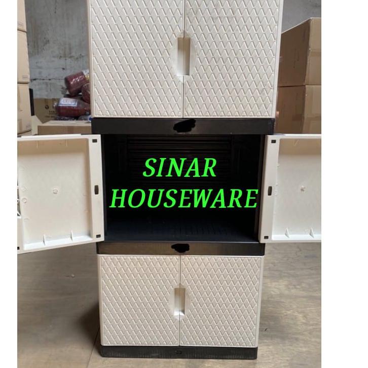 Paling Dicari LEMARI PLASTIK/ LEMARI PAKAIAN PLASTIK / LEMARI AKAKO