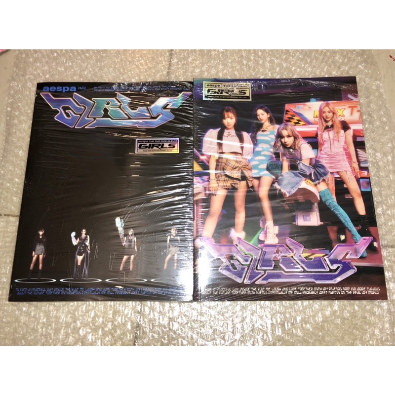(Ready&amp;Unsealed) aespa - Mini Album Vol.2 [Girls] KWANGYA / REAL WORLD Ver Album Only