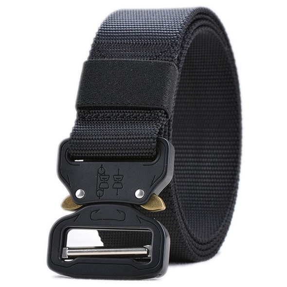 TERMURAH Sabuk Tali Ikat Pinggang Canvas Army Military Tactical 125cm Fast Unlock