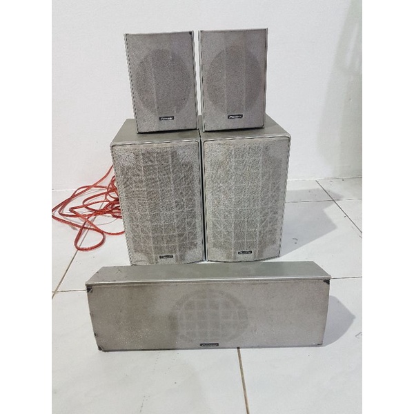 Pioneer Sound system 5 speaker Home Theater  preloved