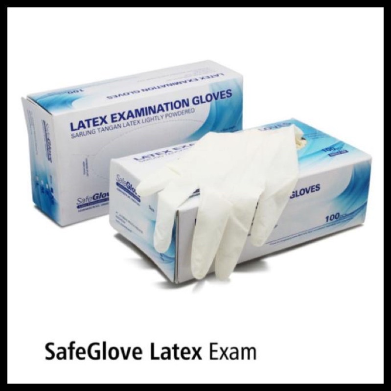 Sarung Tangan Latex General Care/Safe Glove/Altamed