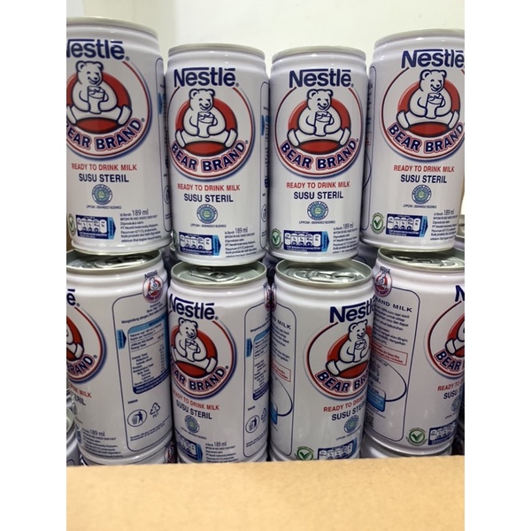 

READY STOCK SUSU BEAR BRAND 189ml EXP 2024