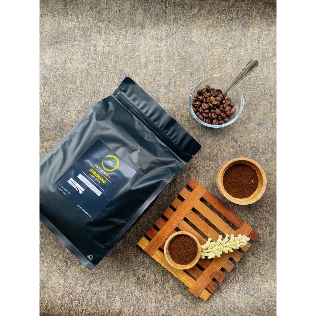 

ROASTED BEAN ARABICA ENREKANG 1000gr / KOPI ARABICA ENREKANG 1000gr
