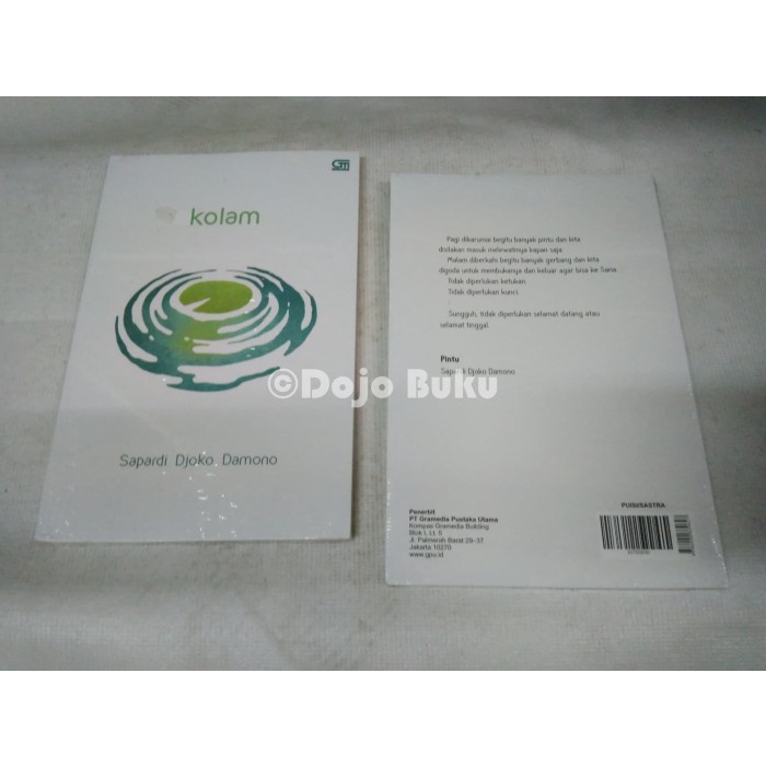 

Kolam oleh Sapardi Djoko Damono - Original