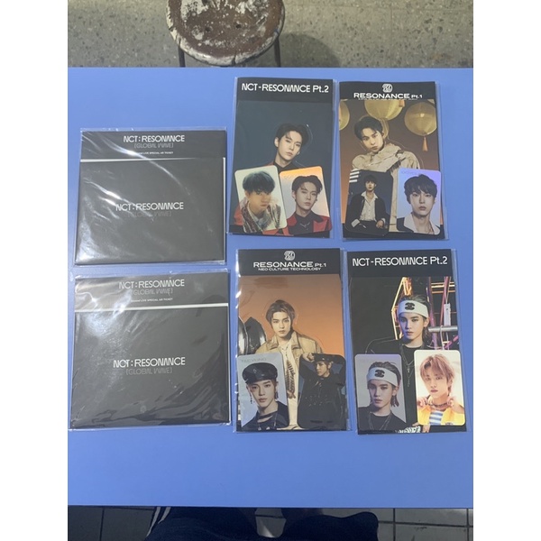 season greeting 2021 pc photocard cashbee nct 127 standee doyoung taeyong