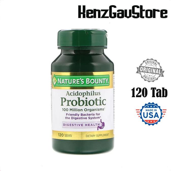 PROBIOTIC ACIDOPHILUS / Nature's Bounty Acidophilus Probiotic 120 Tab