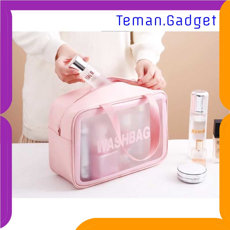 TG-MKP WASHBAG Tas Make Up Kosmetik Travel Cosmetic Bag - WB1