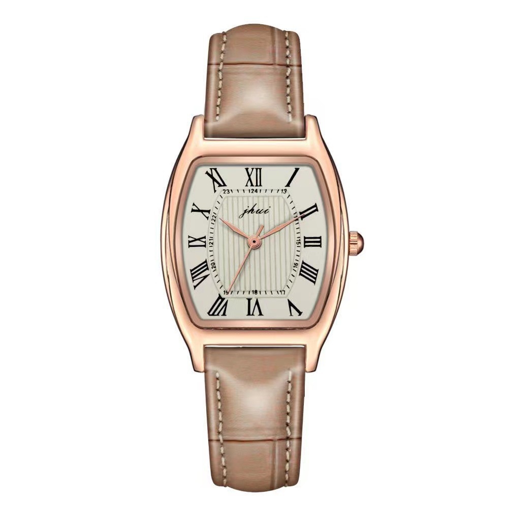 ✅COD [BBS] Jam Tangan Wanita Romawi Kulit PU Import JT-RC