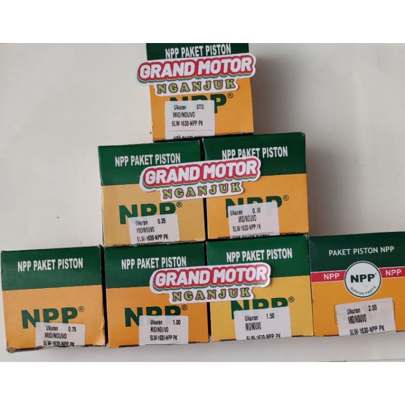 Piston Kit Seher Seker Set Mio Lama Nouvo Mio Sporty 2008 Mio Soul Karburator Mio Fino Karburator 5L