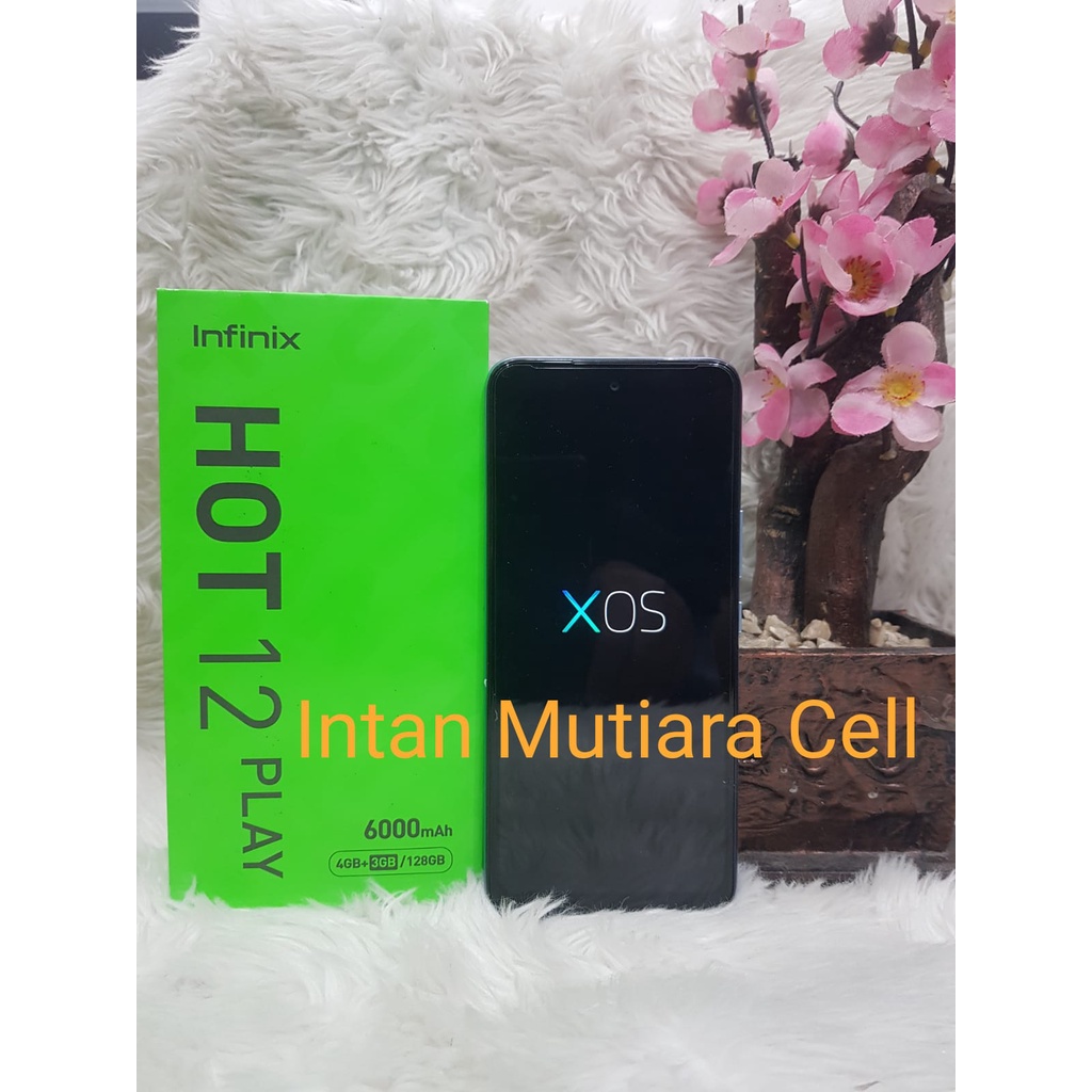 Infinix Hot 12 Play Ram 4G + 3GB(Extended Ram)  Rom 128GB (Second)