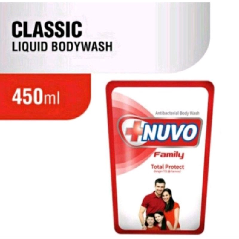NUVO SABUN MANDI CAIR 450ML