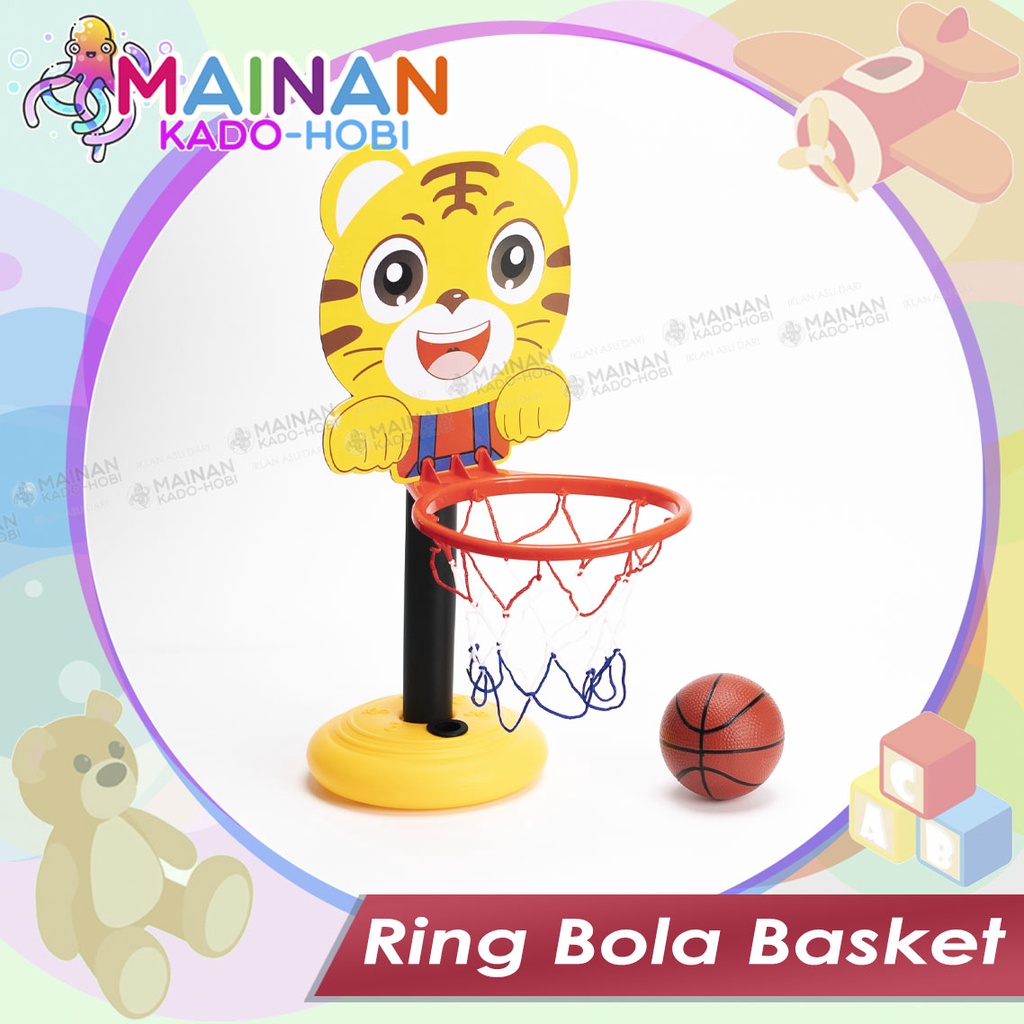 MAINAN ANAK RING BOLA BASKETBALL