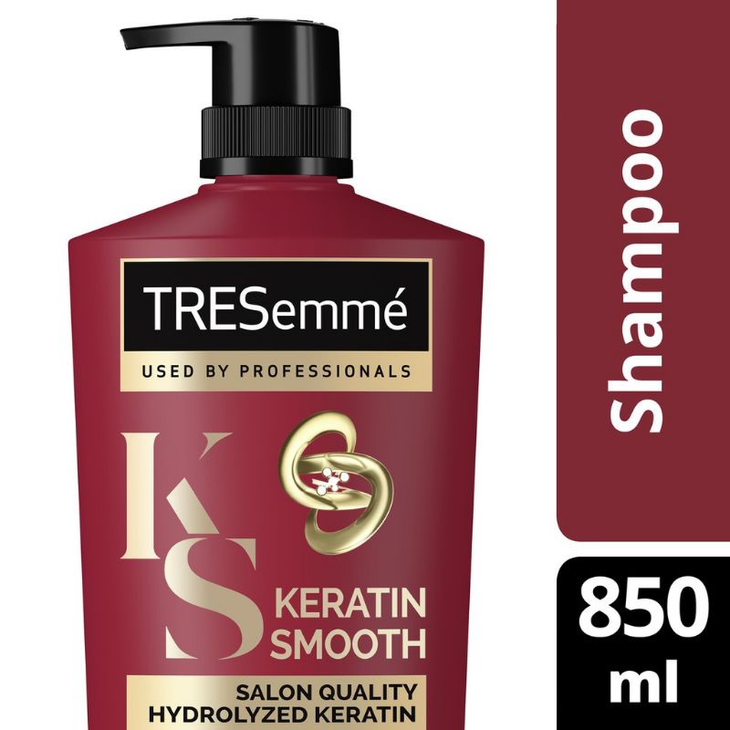 shampoo tresemme keratin smooth 850ml / shampoo tresemme 850ml