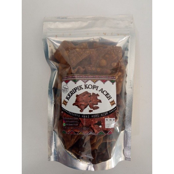

Keripik kopi asli khas Aceh / cemilan keripik kopi aceh