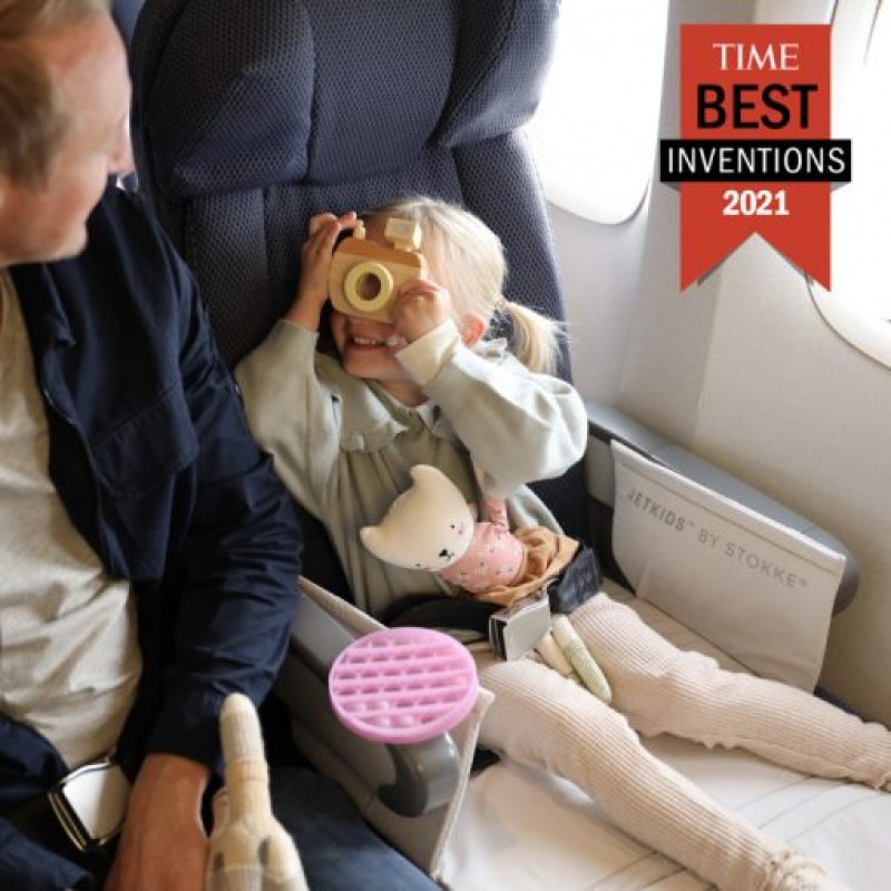 JetKids by Stokke Bedbox Tempat Tidur Anak / Pijakan Kaki Pesawat - V3