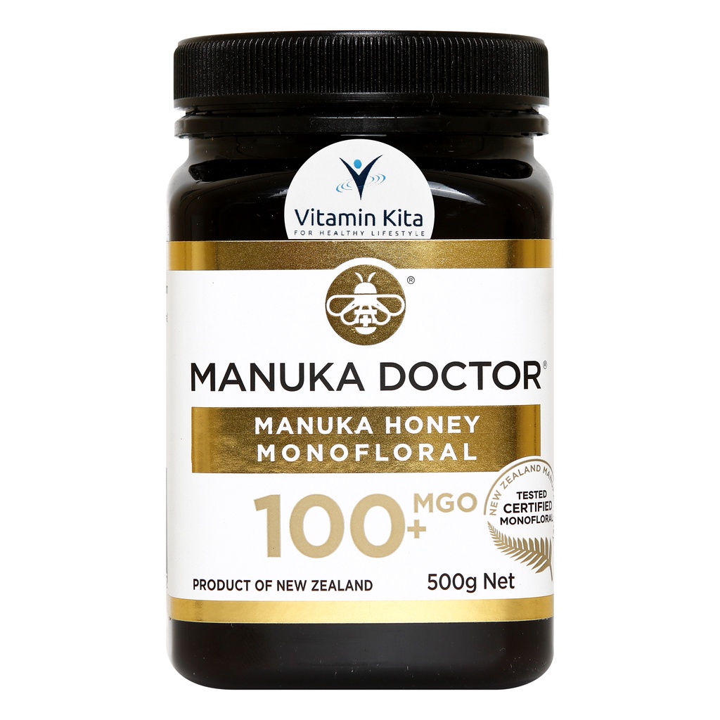 MANUKA DOCTOR MGO 100+ | meningkatkan imunitas dan sistem pertahanan tubuh secara mandiri dengan melawan bakteri jahat