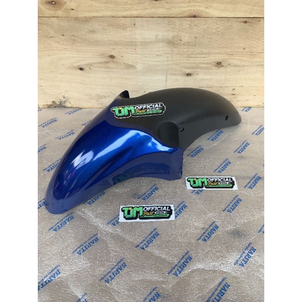 slebor spakbor depan honda tiger revo honda tiger new biru mirip original