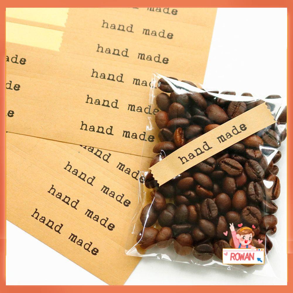 R-flower 120PCS Hand Made Stiker DIY Motif Bunga Bungkus Kue Packing Sealing Label