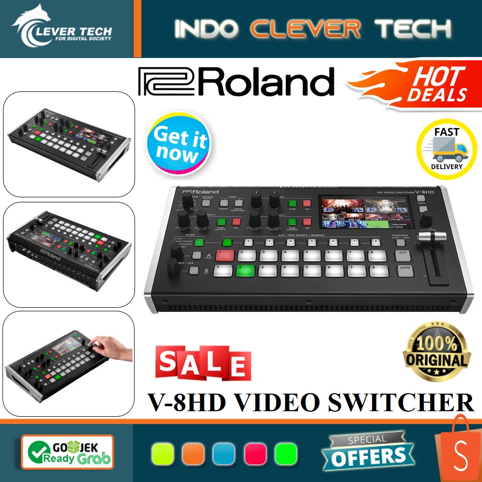 Roland V-8HD HDMI Video Switcher V-8HD