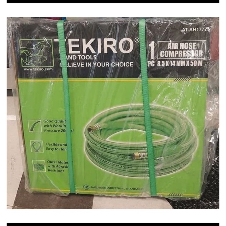TEKIRO - 50 M SELANG ANGIN KOMPRESOR AIR HOSE COMPRESSOR 8.5 X 14 MM