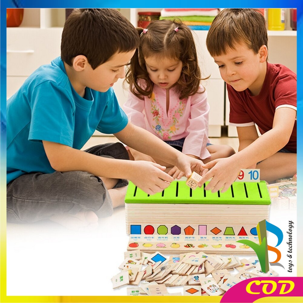 RB-M176 Mainan Anak Puzzle Kayu Mainan Edukasi Bergambar Montessori Toys / Puzzle Anak Wooden Toys