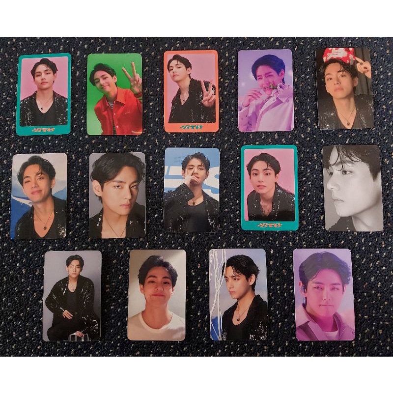 PHOTOCARD BTS TAEHYUNG DICON 102 OFFICIAL / PHOTOCARD V BTS DICON 102 OFFICIAL / SHARING DICON 102 B