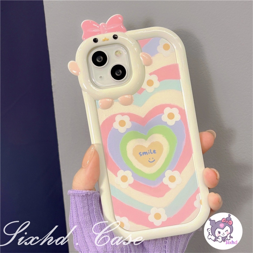 Realme Soft Case Desain Bunga Hati Monster 3D Untuk C35 C31 C30 C25Y C21Y C25 C15 C12 C11 C21 C20 C17 C3 9i 7i 6i 5i 5s 5 Narzo 50A