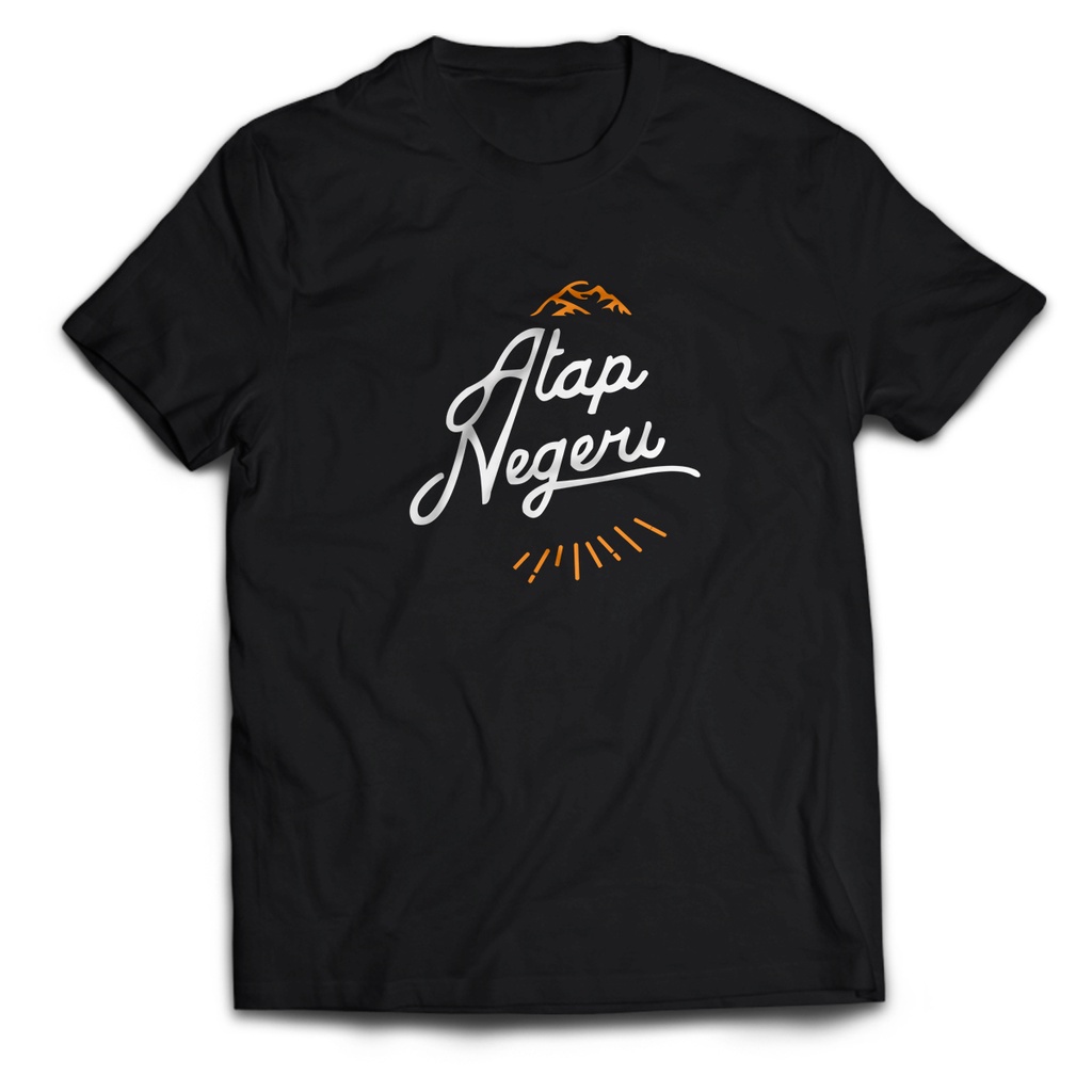 Baju Kaos Pria ATAP NEGERI Fiersa Besari Dewasa Atasan Unisex PakeKaos