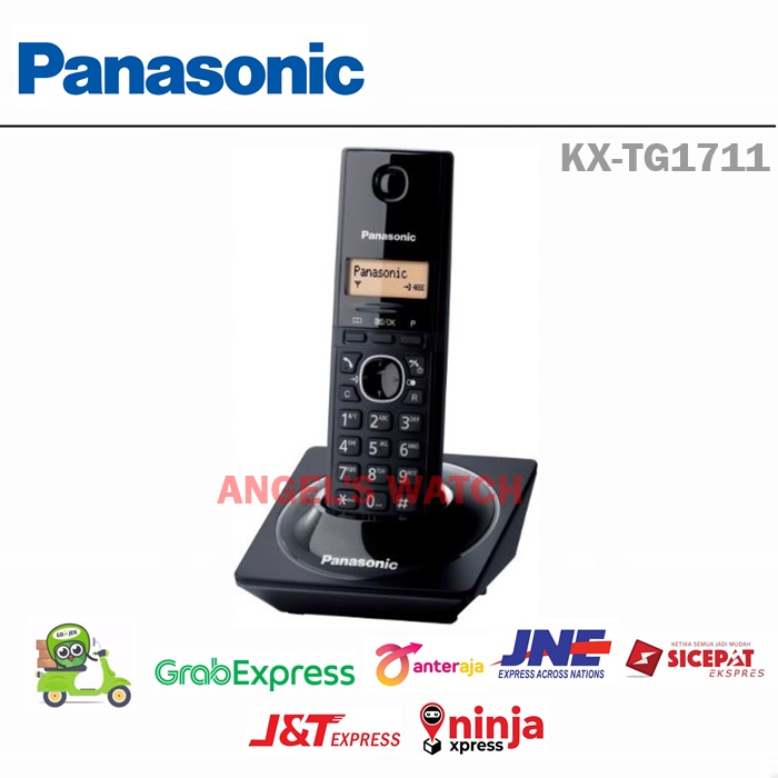 TELEPON WIRELESS RUMAH KX-TG1711 WIRELESS PHONE TG1711 TELEPON RUMAH CORDLESS PANASONIC