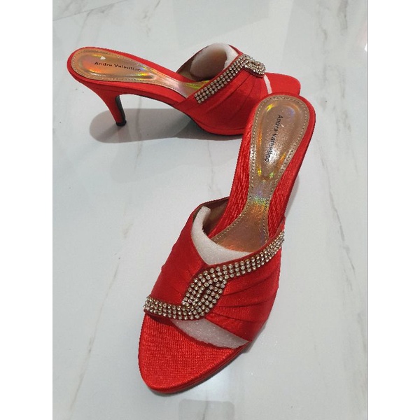 Preloved Sandal Wanita Andre Valentino like new