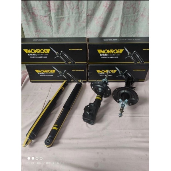 SHOCK BREAKER MONROE HONDA JAZZ RS / NEW JAZZ 2007-2013 DEPAN - BELAKANG