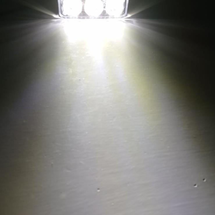 ☊ LAMPU SOROT 3 MATA/LAMPU TEMBAK CREE 3 LED DC 12V DC 18W/LAMPU SOROT CREE LED 3 MATA/LAMPU SOROT L
