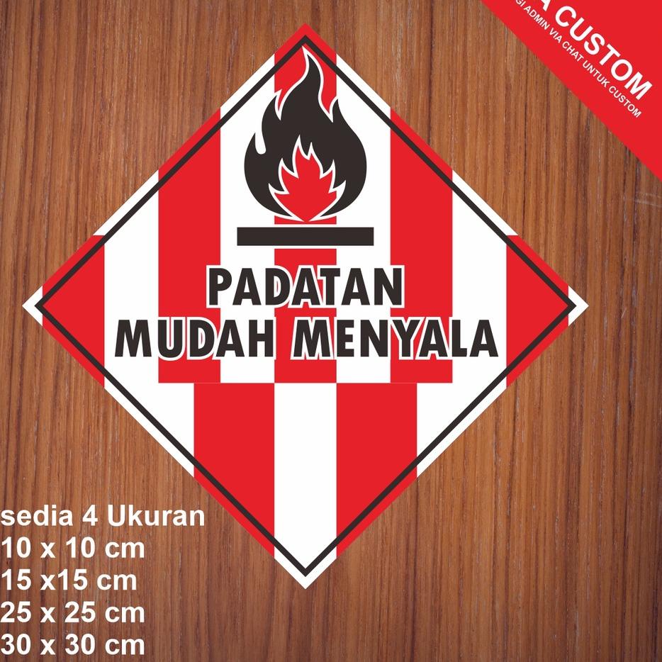 

<L-7.U✔> Sticker Label Tanda Simbol Limbah B3 Stiker Bahan Berbahaya dan Beracun STIKER HAZMAT viral