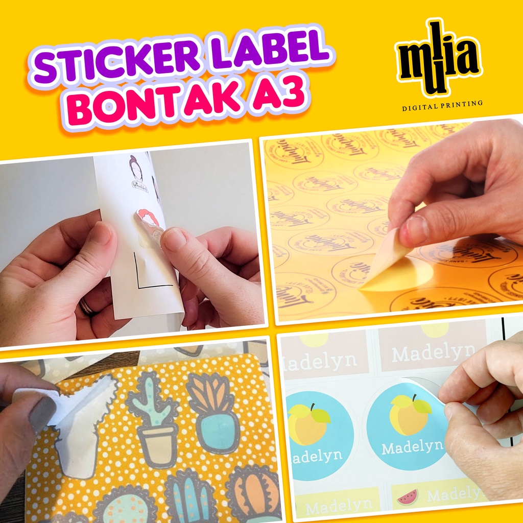 

CETAK STIKER LABEL A3