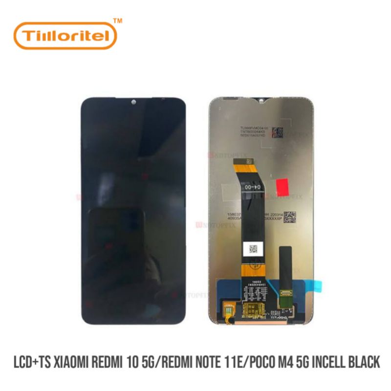 LCD+TS XIAOMI REDMI 10 5G/REDMI NOTE 11E/POCO M4 5G INCELL BLACK