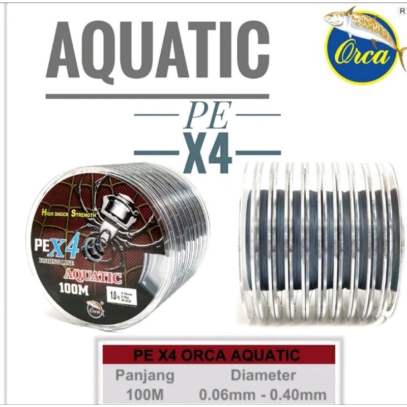 SENAR PE X4 ORCA AQUATIC