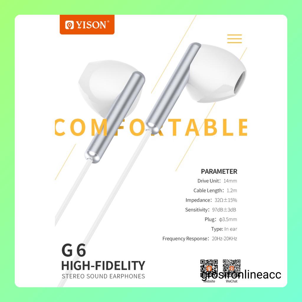 Handsfree Headset Celebrat G3 G6 G19 Pure Sound High Quality In-Ear Earphone with Mic Clear balanced acoustic sound