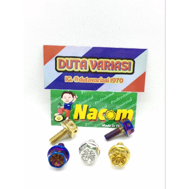 NACOM DV Baut M8.6*1.5 ( Drat 10*1.5 CM )