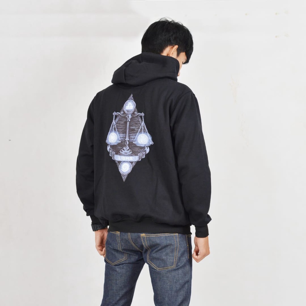 HOODIE ZODIAK LIBRA-SWEATER HOODIE PRIA WANITA TERBARU
