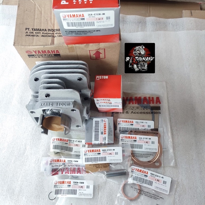 Boring f1zr fizr blok seher f1zr original set include piston kit packing boring f1zr set original ya