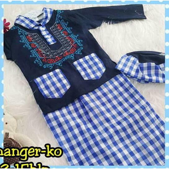 Set Koko SALMAN koko Sarung Celana Anak 6 bulan - 1 tahun - Koko turki bayi - baju lebaran bayi laki-laki - Pakaian Anak cowok - Sarkoci