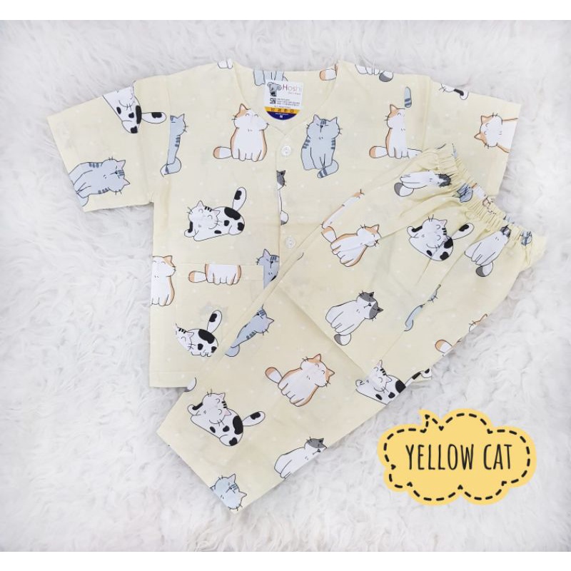 Piyama Bayi Katun usia 6-24 bulan Baju Tidur Bayi Katun