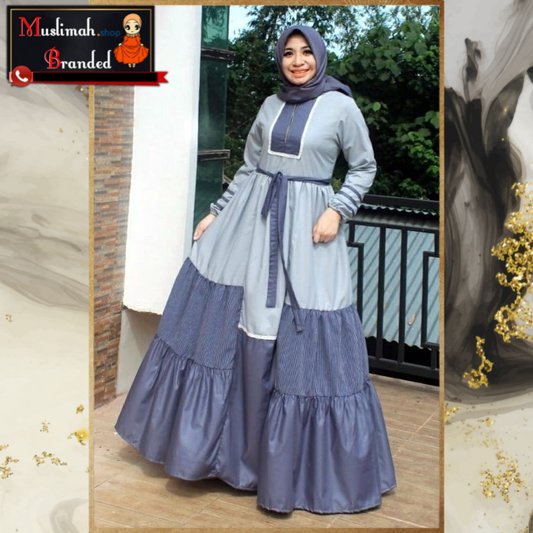 DEURA Busana Muslim Terbaru / Dress Deura / Gamis Deura Original / Setelan Gamis Deura 239 MUSLIMAH 