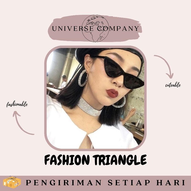 [UC] KACAMATA FASHION TRIANGLE