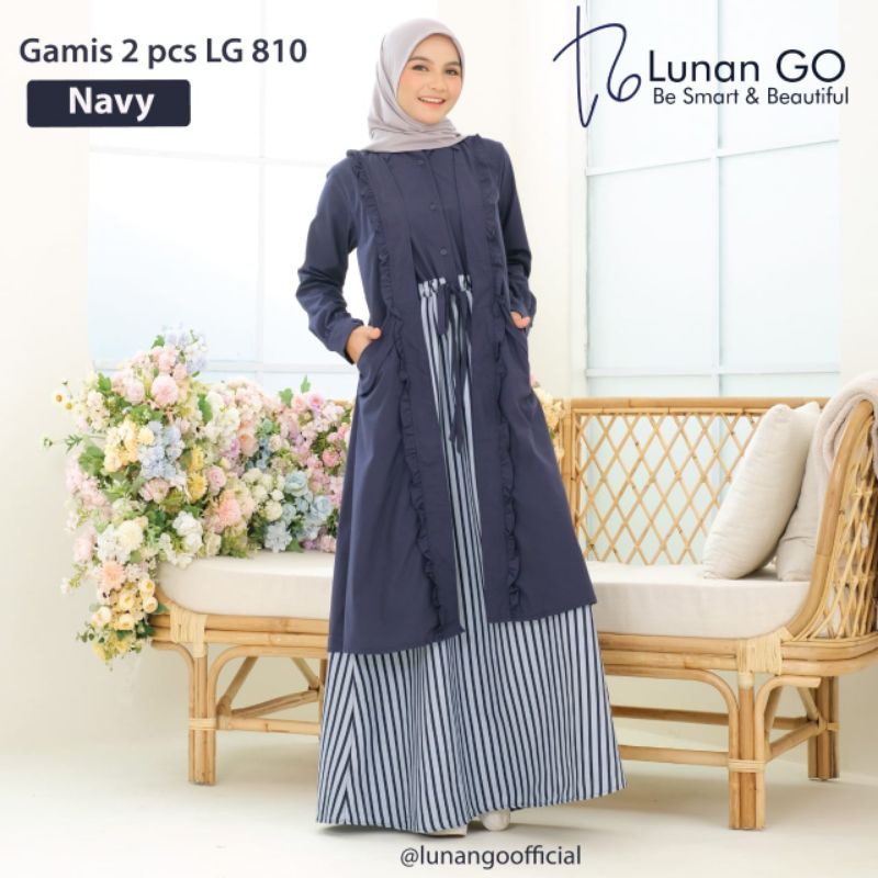 Gamis Couple Kids and Dewasa BY Lunan Go