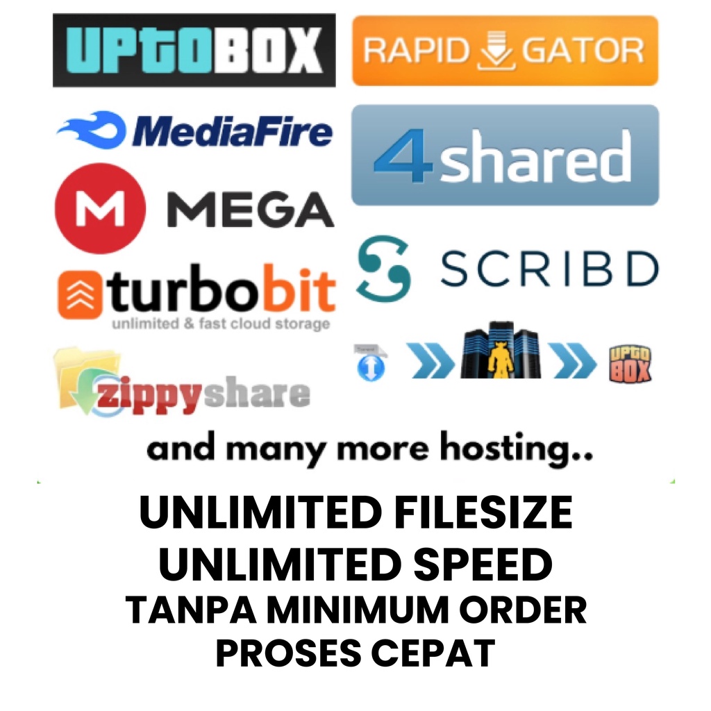 [Per 1 GB] Jasa convert file mega rapidgator 1fichier turbobit hitfile fileaxa dll Premium Link File
